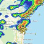 lightening strike map