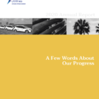 Annual report cover