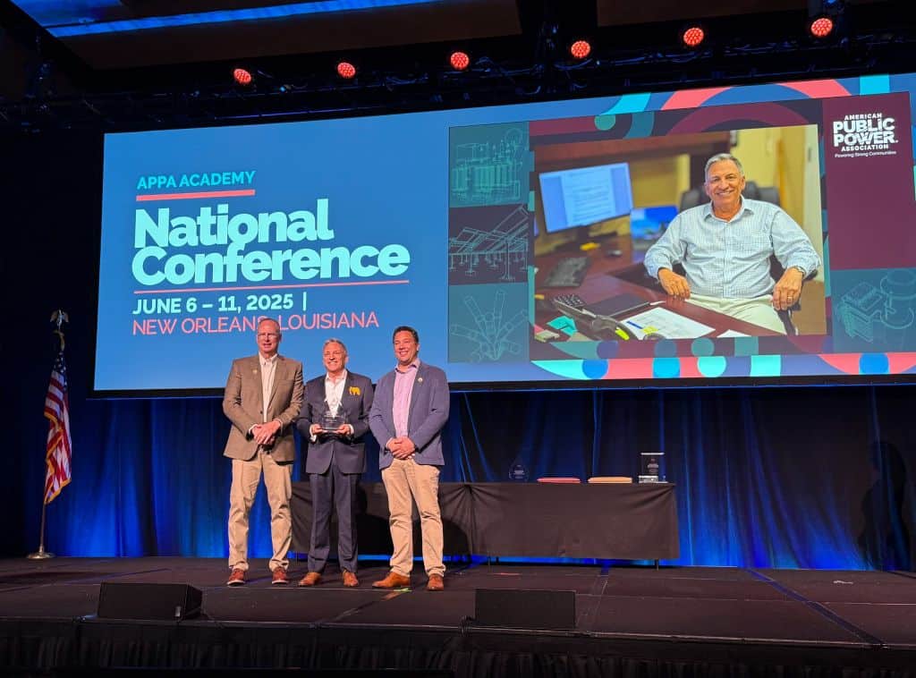 Ed Liberty receives award