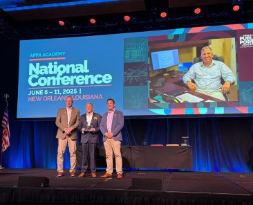 Ed Liberty receives award