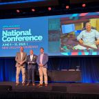Ed Liberty receives award